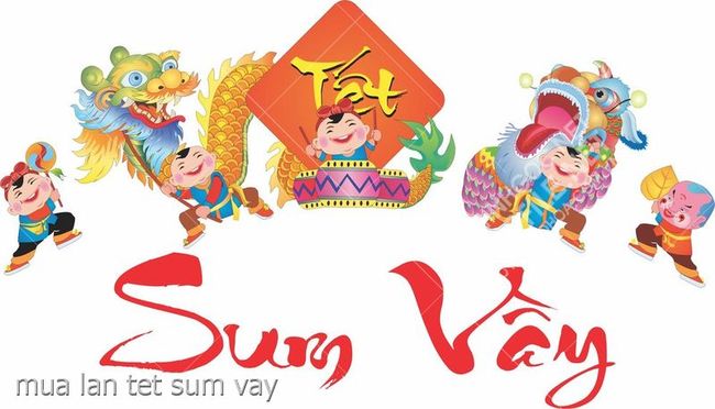 mua lan tet sum vay
